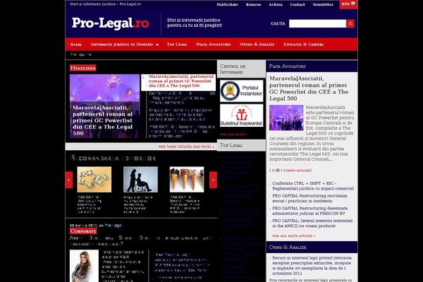 pro-legal.ro site used Pro-legal