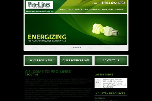 pro-lines-sales.com site used Prolines