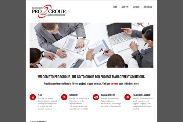 SmartGroup theme site design template sample