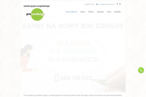 proacademy.pl site used Pindol