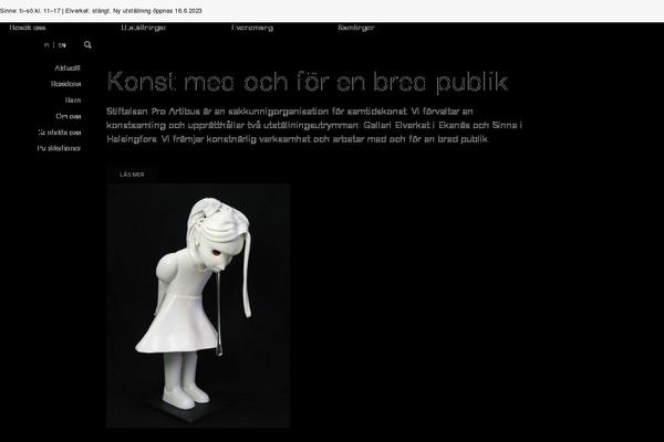 proartibus.fi site used Pro-artibus-theme