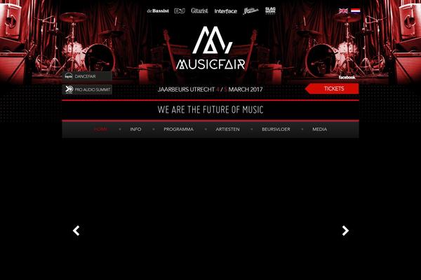 Site using Dancefair-schedule plugin
