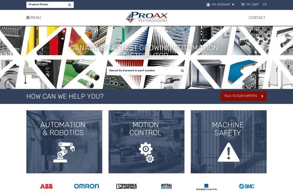 proax.ca site used Proax