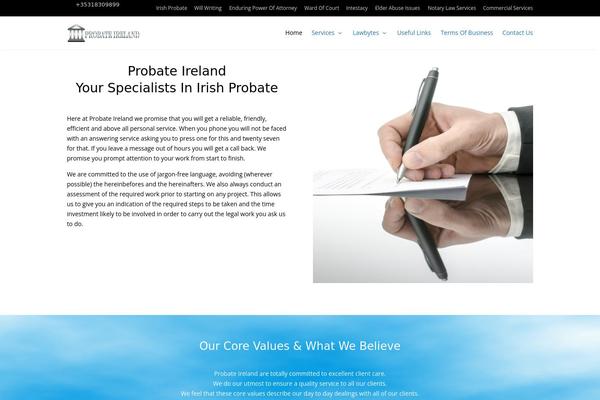 Divi theme site design template sample