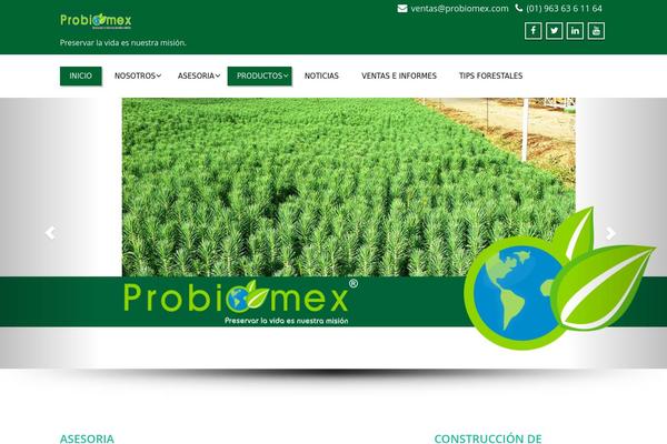 probiomex.com site used Burgertech