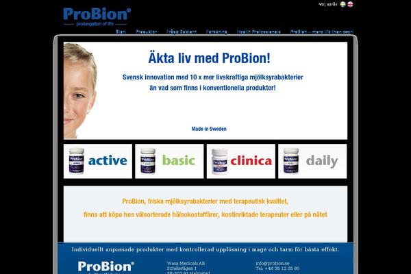 probion.eu site used Probion
