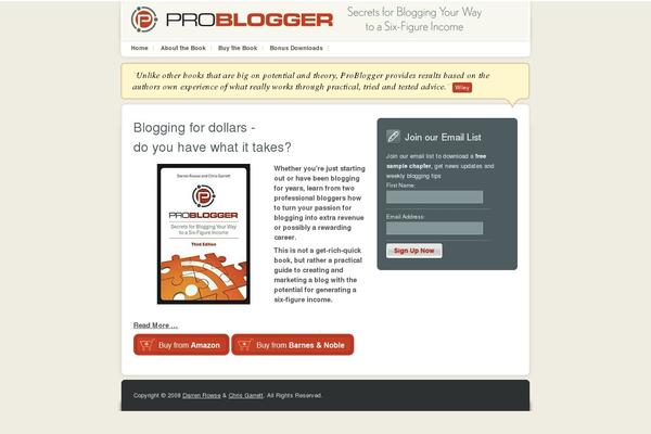 probloggerbook.com site used Cgm