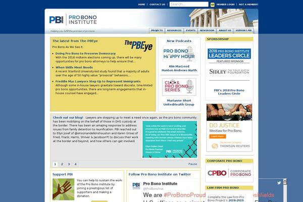 probonoinst.org site used Probono