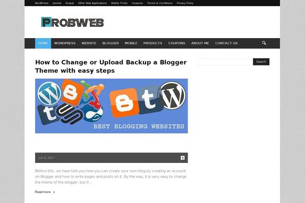 probweb.com site used Newspaper