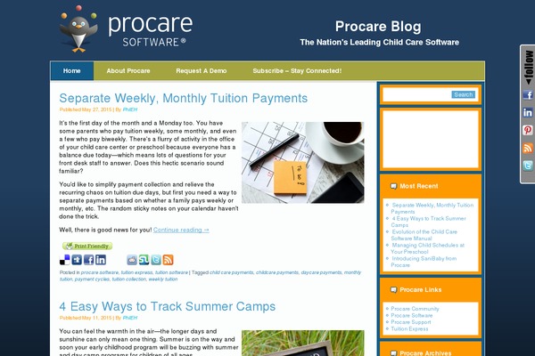 procareblog.com site used Procareblogmetro