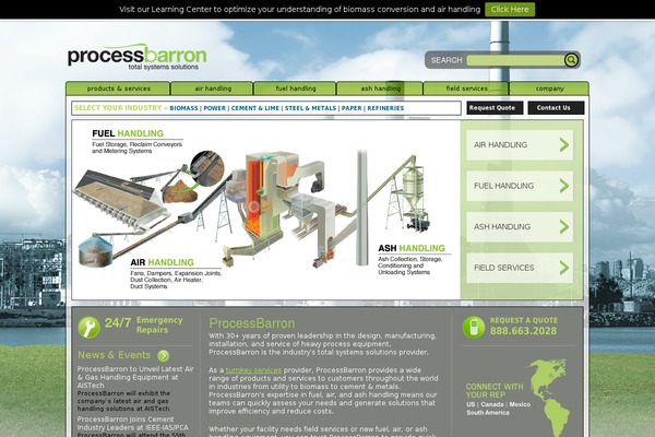 processbarron.com site used Kronos