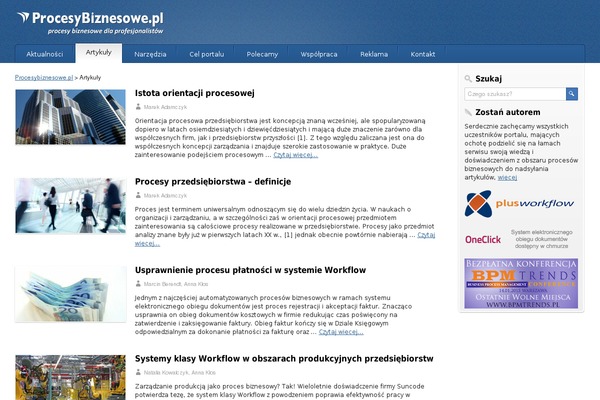 procesybiznesowe.pl site used Procesybiznesowe