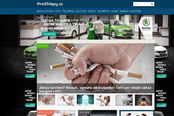 prochlapy.cz site used Prochlapy