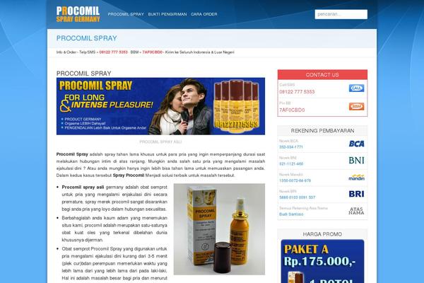 procomil-spray.com site used Bakool