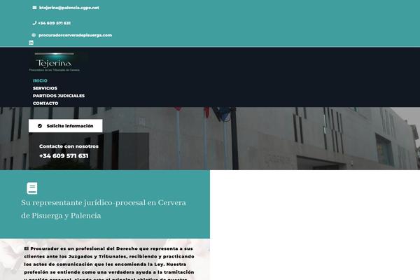 procuradorcerveradepisuerga.com site used Buscadorchild