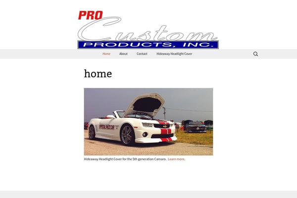 Twenty Thirteen theme site design template sample