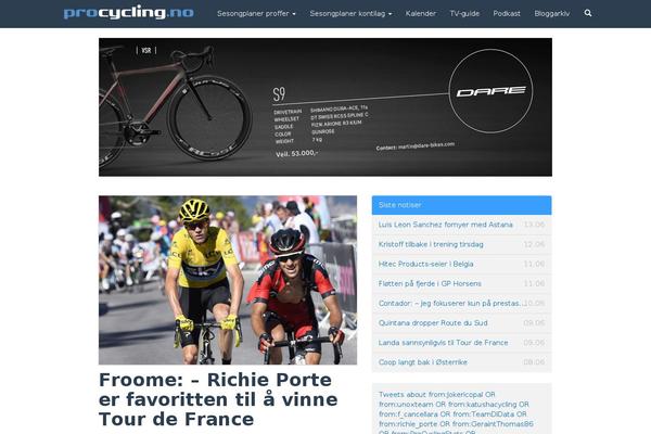 procycling.no site used Procycling