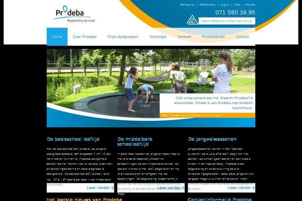 prodeba.nl site used Prodeba