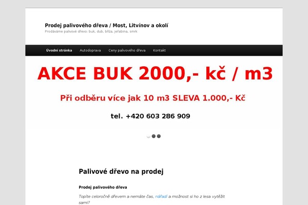 prodej-palivove-drevo.cz site used Uprava