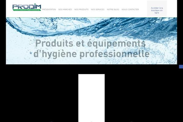 prodim.fr site used Prodim