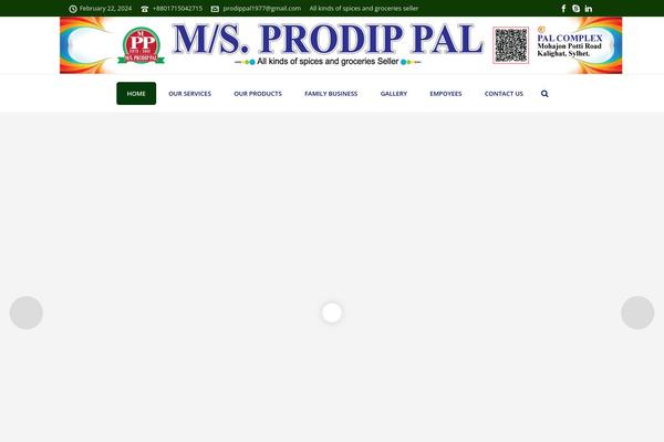 prodippal.com site used Sm-framework