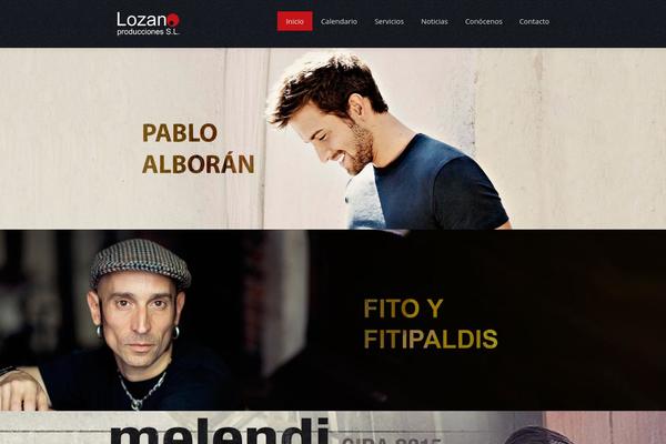 produccioneslozano.com site used Creativo