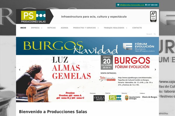 produccionessalas.com site used Neo