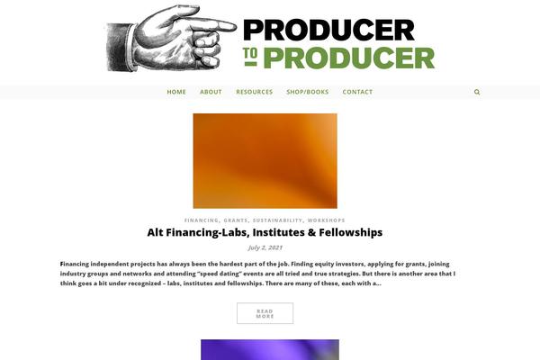 producertoproducer.com site used Savona-pro