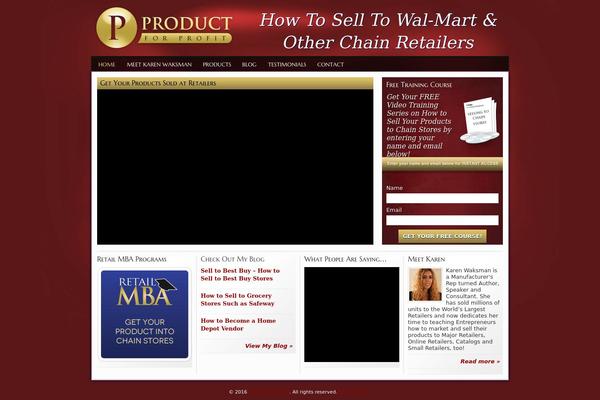 productforprofit.com site used P4p2012
