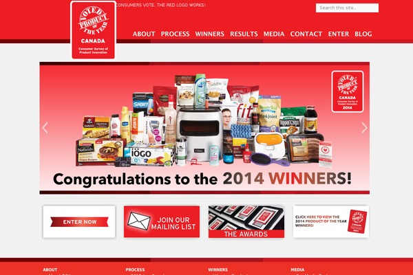 productoftheyear.ca site used Poy