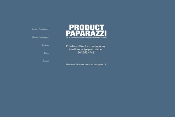 productpaparazzi.com site used Businesscard