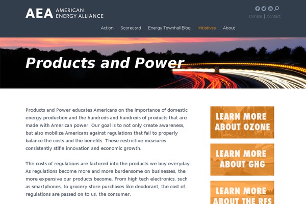 productsandpower.org site used Aea2013