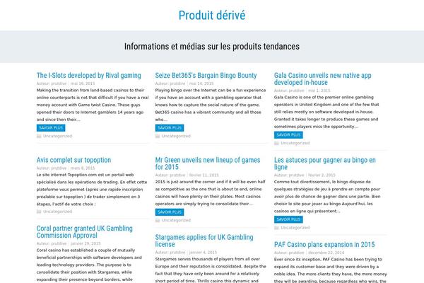 produitderive.com site used SeaSun