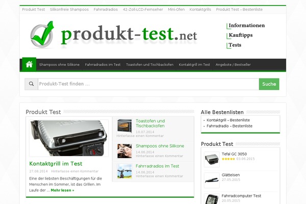 produkt-test.net site used Sahifa