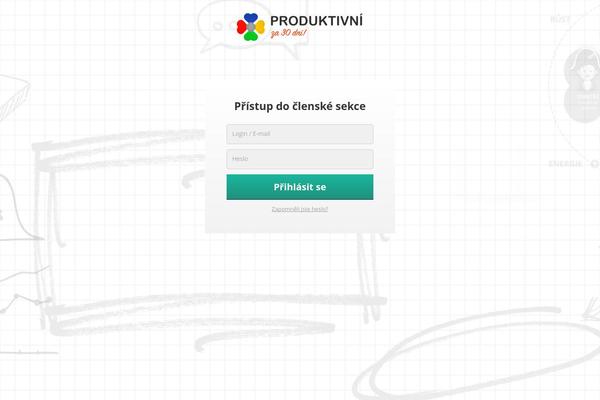produktivniza30dni.cz site used MioWeb