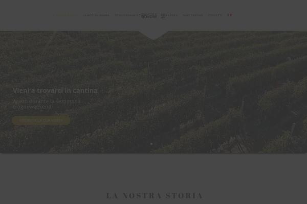 Vino theme site design template sample