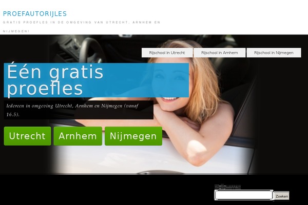 proefautorijles.nl site used Clean-landing