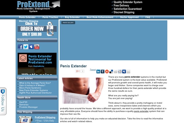 proextend.com site used Proextendsystem02