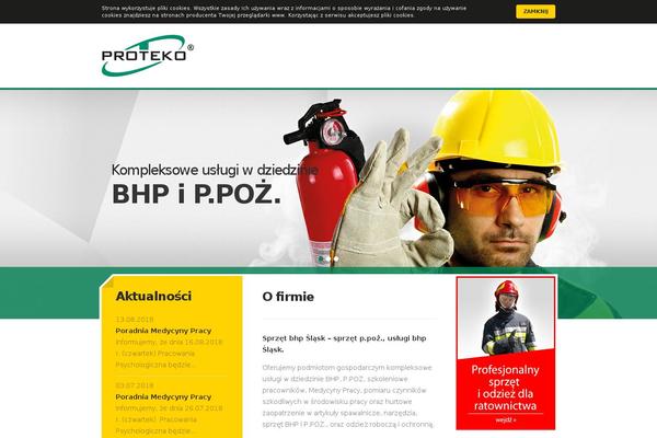 prof-beh.pl site used Proteko