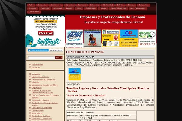 profesionalespanama.net site used Divi-childtheme