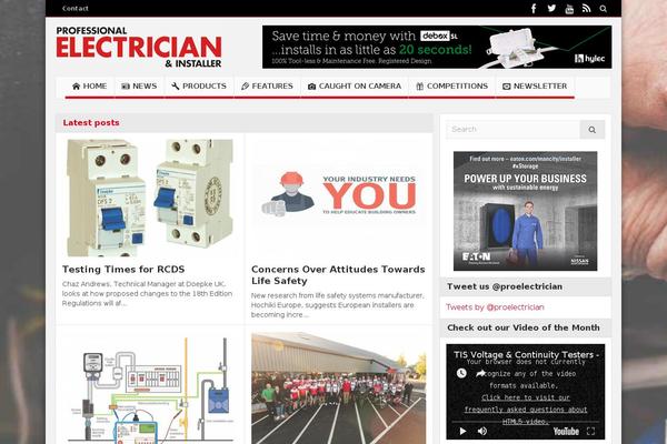 professional-electrician.com site used Multinews_new