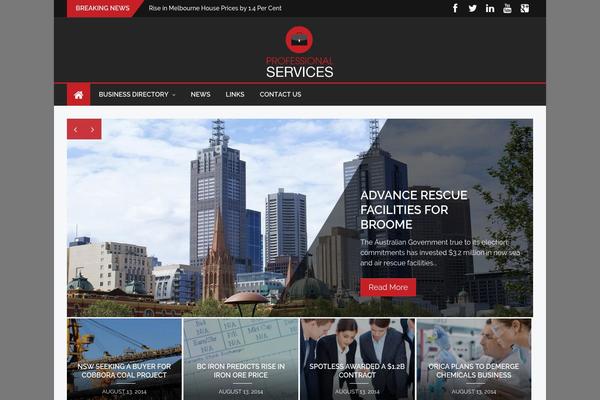 professional-services.com.au site used Professional_services
