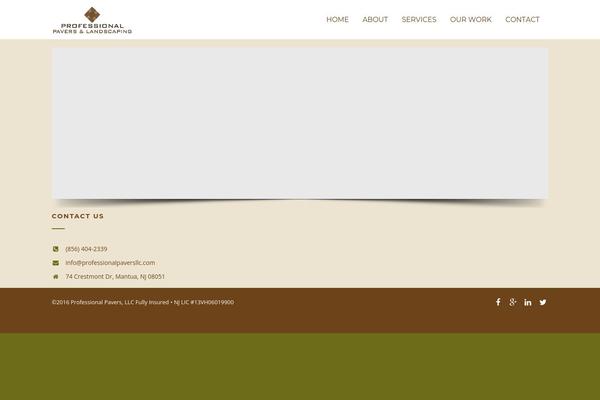 professionalpaversllc.com site used Unheavy