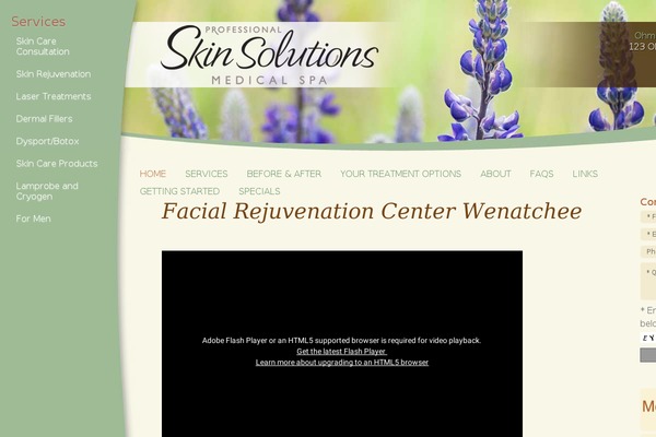 professionalskinsolutions.com site used Proskin