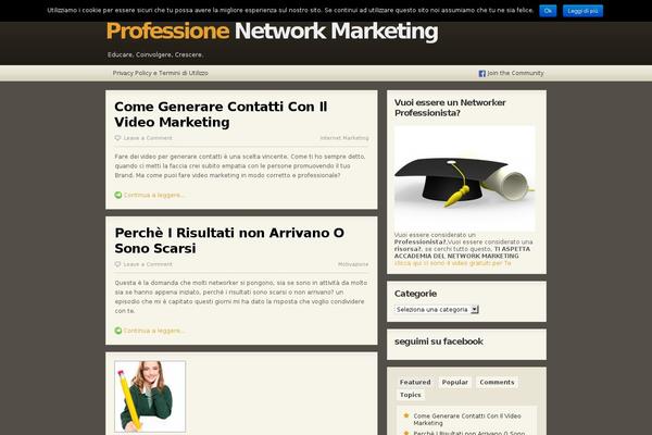 professionenetworkmarketing.com site used ThrillingTheme