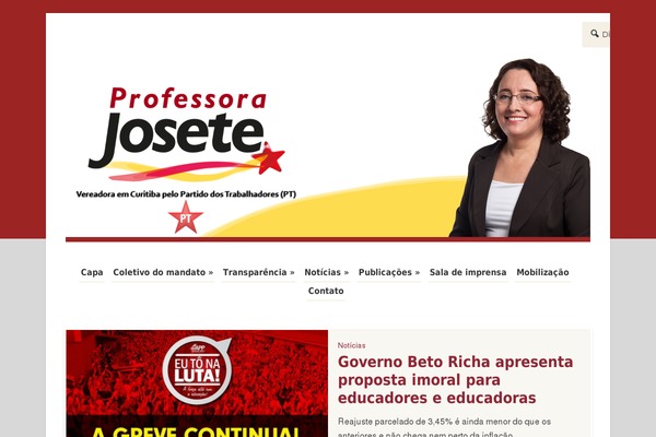 professorajosete.com.br site used Guarani