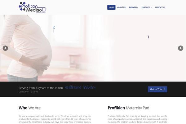 Porto theme site design template sample