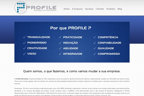 profile.com.br site used Profileinformatica