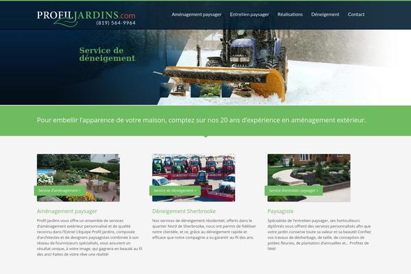 profiljardins.com site used Kallyas