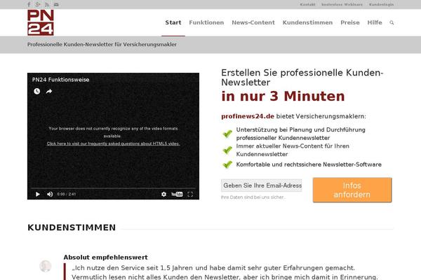 profinews24.de site used Enfold-child-pn24